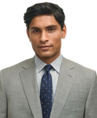 Brooks Brothers Men's Classic-Fit Wool Suit Jacket