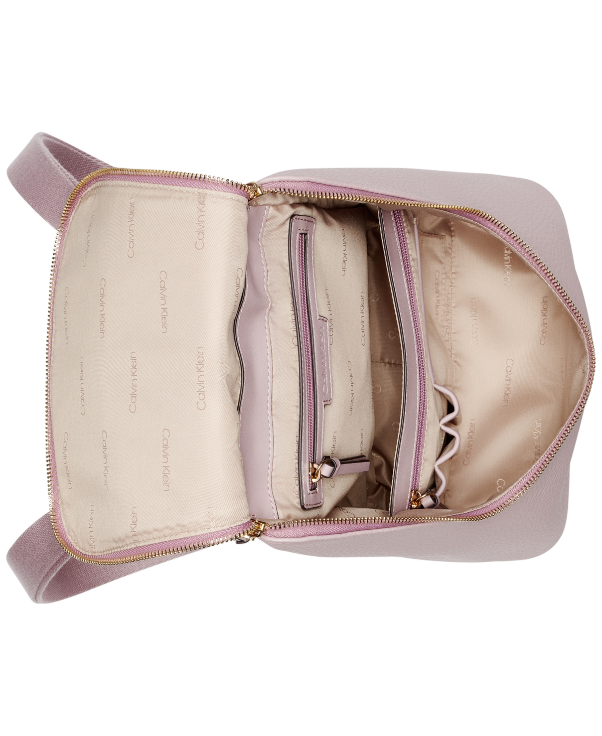 Calvin Klein Zulle Zip-around Backpack With Signature Hang Off