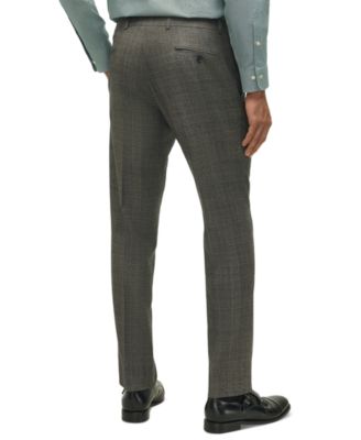 Brooks Brothers Men's Classic-Fit Wool-Blend Suit Pants