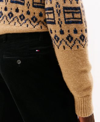 Men's Denton Slim Straight Fit Corduroy Chinos