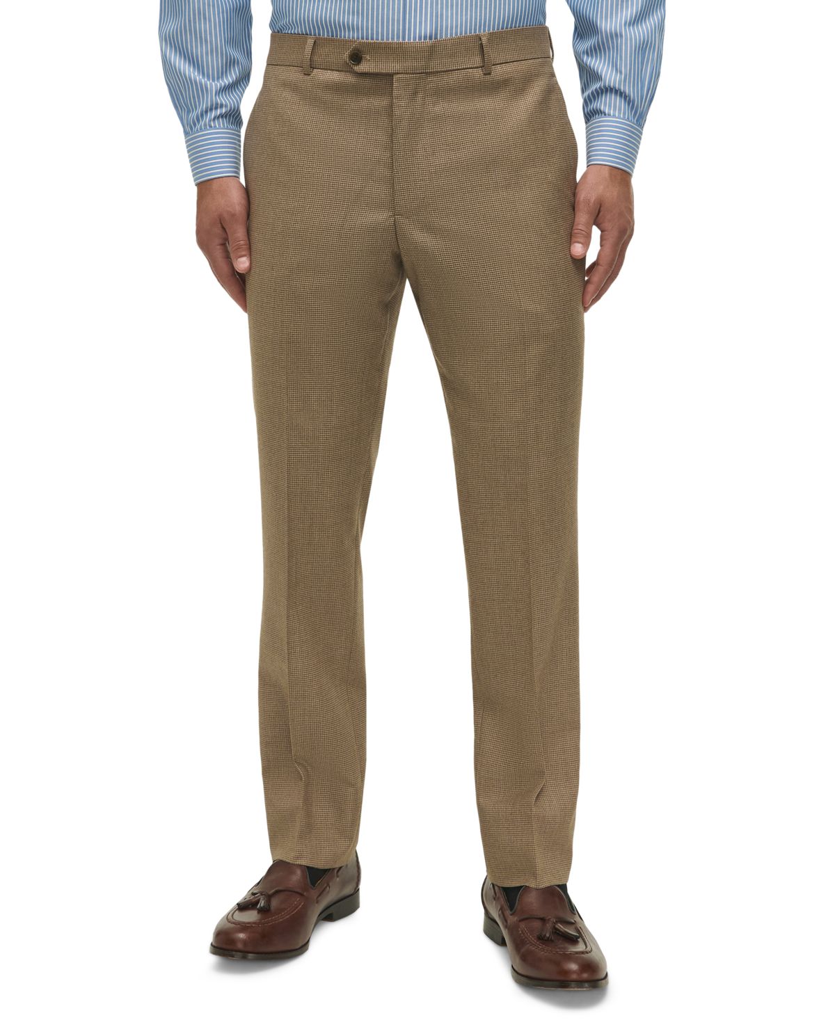 Мужской костюм в классическую клетку классического кроя с раздельными брюками