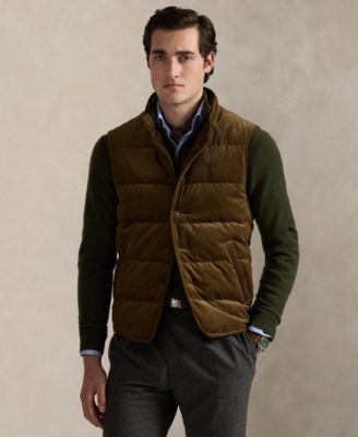 Men's Quilted Corduroy Vest