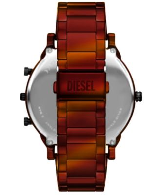 Men's Mr. Daddy Slim Quartz Three-Hand Date Red Stainless Steel Watch, 54mm