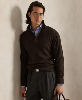 Polo Ralph Lauren - Men's Houndstooth Luxury Jersey Pullover