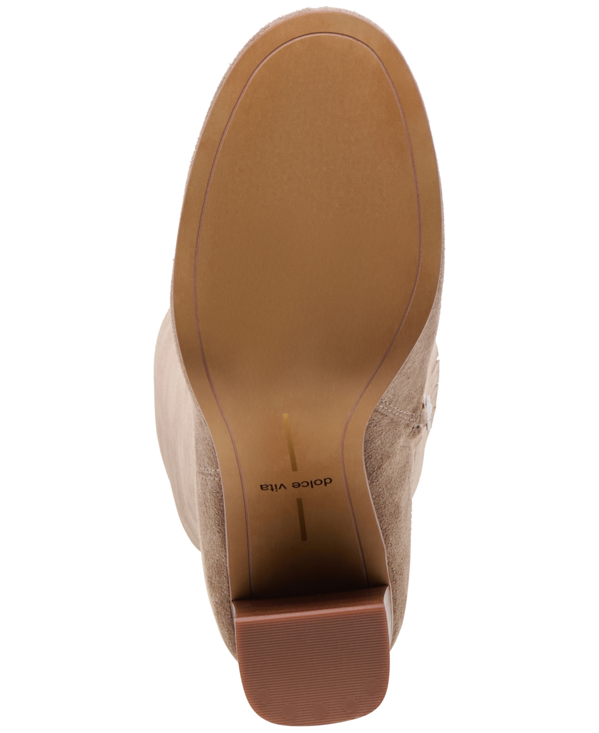 Dolce Vita Women's Hudsin Block-heel Knee-high Tall Boots In Brown