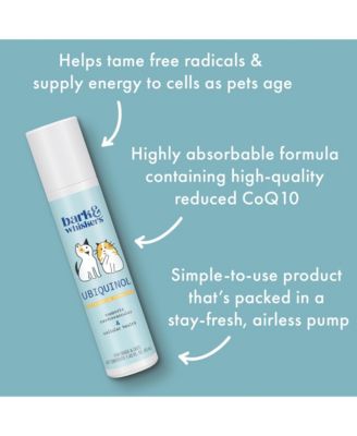 Bark & Whiskers Ubiquinol Liquid Pump for Dogs & Cats, 1.45 Fl. Oz. (43 mL), 149 Pumps, Supports Healthy Immune Function, Veterinarian Formulated, Non-GMO