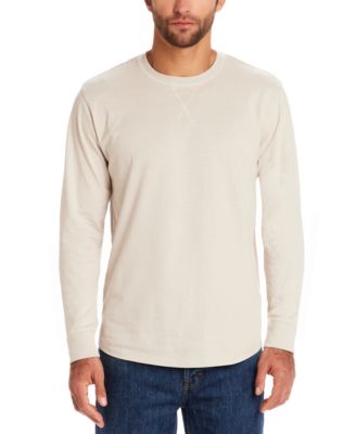 Men's Brushed Long Sleeve Crewneck T-Shirt