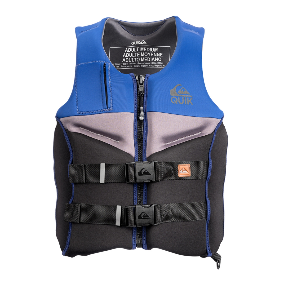 Men's Everyday Life Jacket, Uscg Approved Evoprene Pfd - Navy/Black