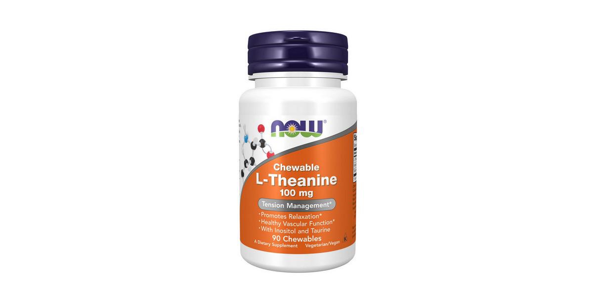 L-Theanine ,100 mg ,90 Veg Caps