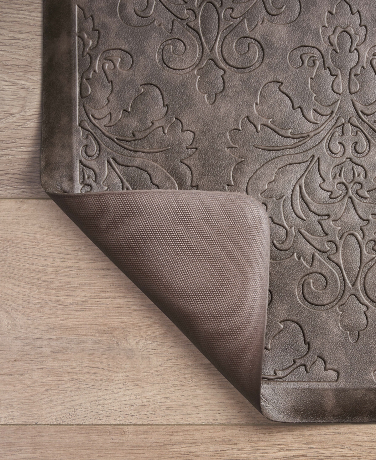 Chef Gear Marni Fatigue-resistant 2-pc. Kitchen Mat Set In Brown