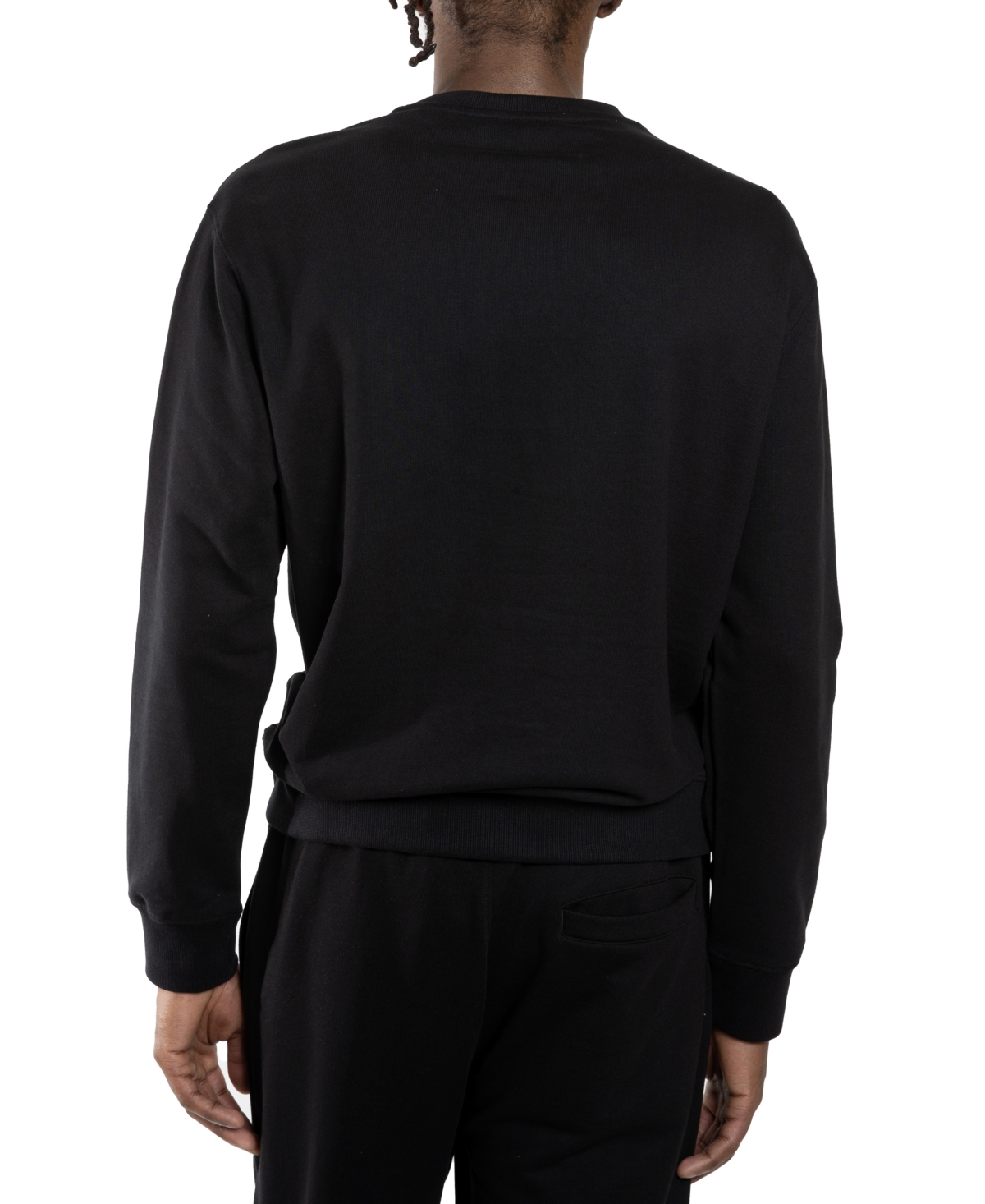 All Good Things Are Welcome Here Men's Highly Cultivated Crewneck Sweatshirt In Black