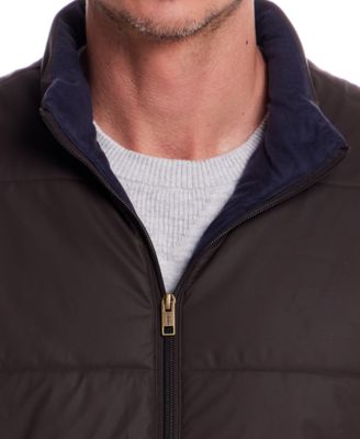 Men's Matte Zip Front Puffer Vest