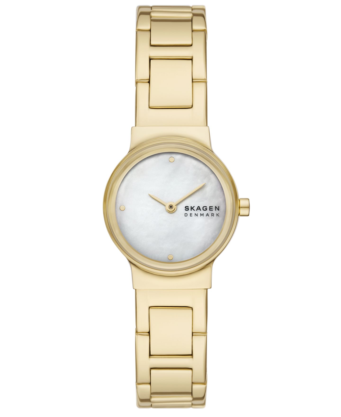 Женские часы Skagen Freja Lille Gold Stainless Steel Watch, 26mm — фото 1