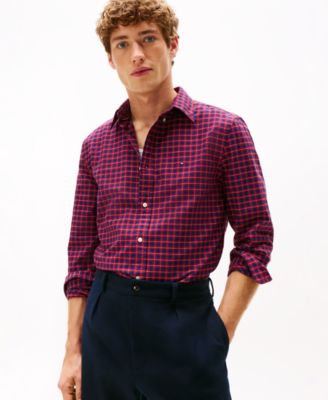 Tommy Hilfiger - Men's Heritage Oxford Seasonal Check Shirt
