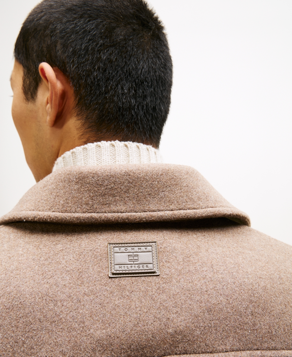 Tommy Hilfiger Wool In Brown