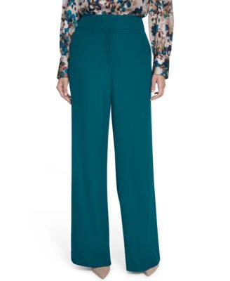Calvin Klein - Women's High-Rise Wide-Leg Pants