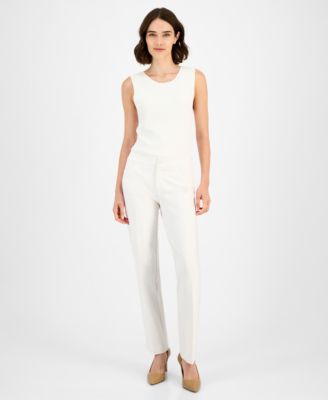 Anne Klein - Straight-Leg Trousers