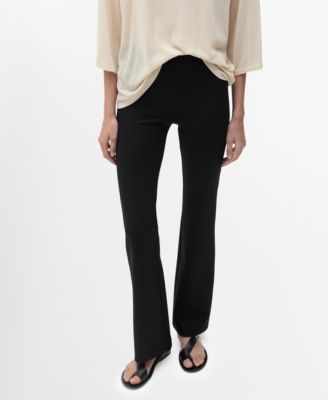 MANGO - Women's Flared Leggings