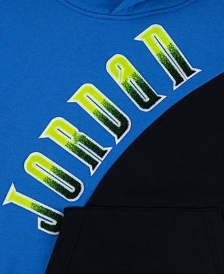 Big Boys Colorblocked Logo Pullover Hoodie