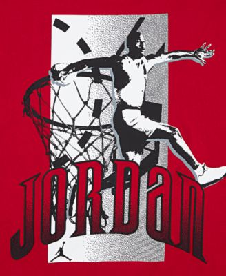 Big Boys Jumpman Global Rise Graphic Long-Sleeve T-Shirt	