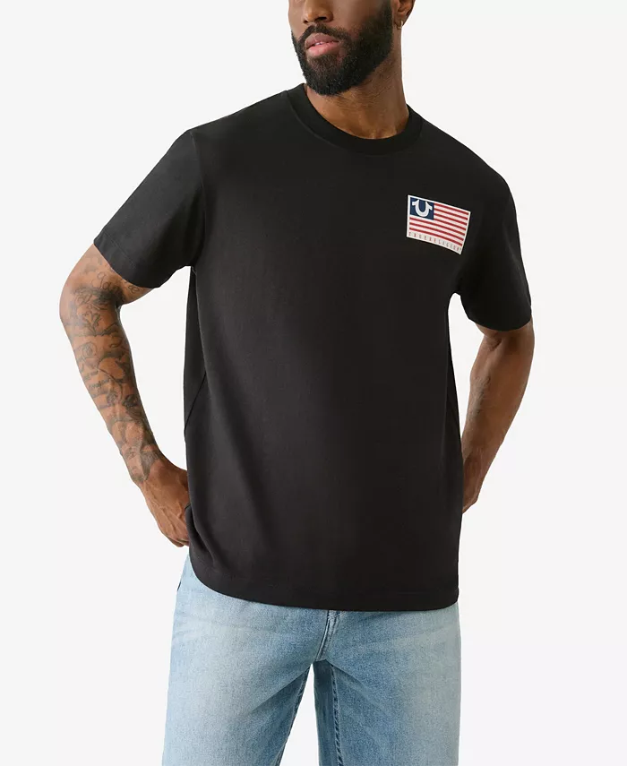 Men's Short Sleeve Horseshoe Flag T-Shirt - thumbnail 4