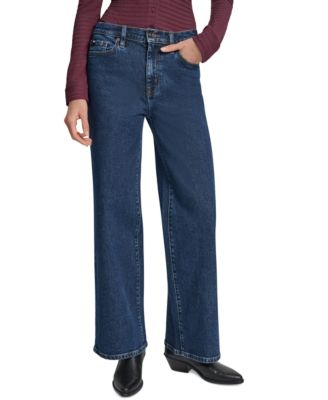 Women's High Rise Modern Wide Leg Jeans