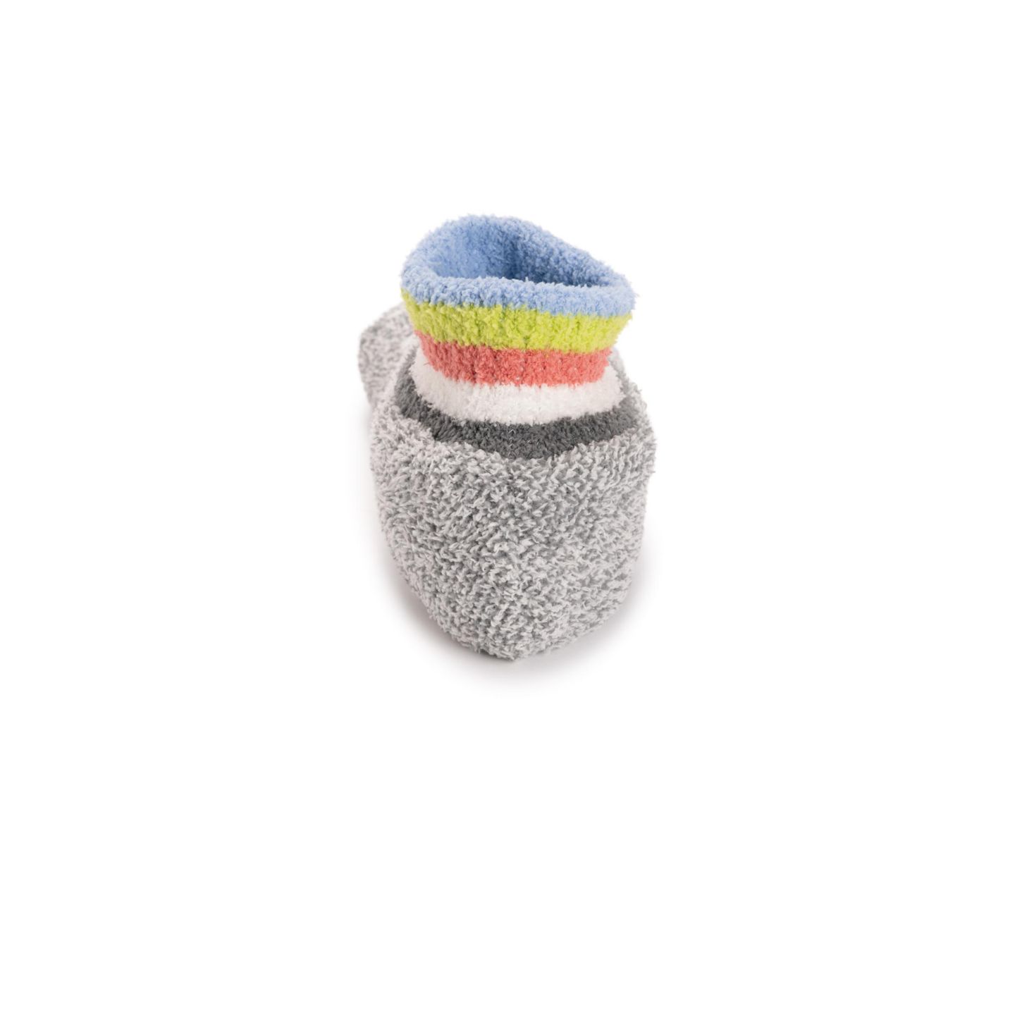 Женские ботинки MUK LUKS Cozy Ribbed Cuff Booties, цвет: Угольный — фото 4