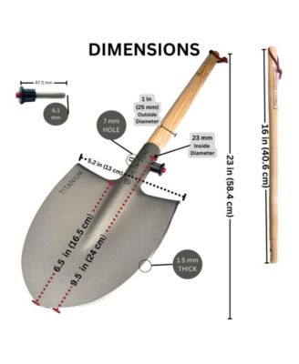 Titanium Multi-Functional Shovel