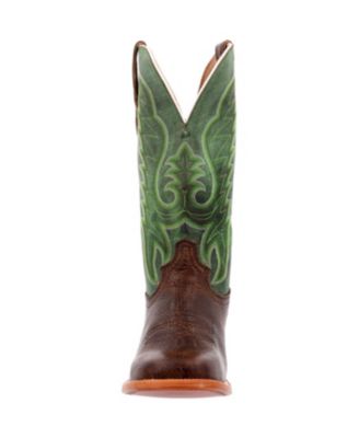 Men's Arena Pro Hickory and Shamrock Green Western Boot
