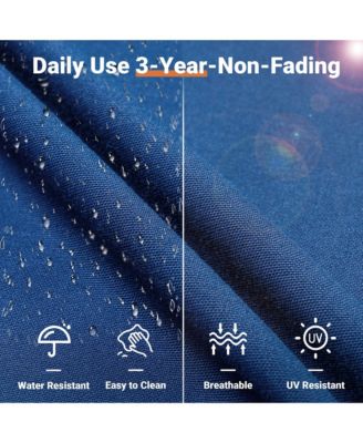 8-Piece Rattan Outdoor Patio Furniture Set with Sectional Sofa, Swivel Chairs, and Solar Coffee Table