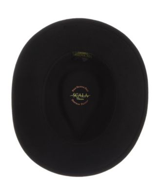 Men's Crushable Felt Outback Hat