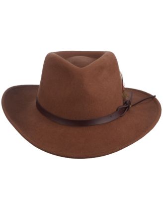 Men's Crushable Felt Outback Hat