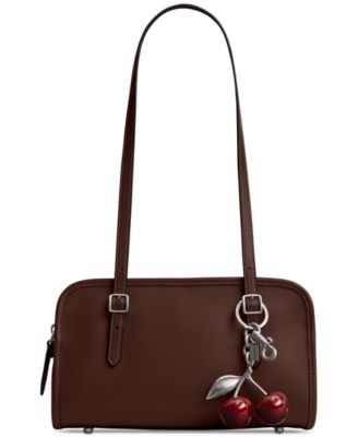 Swing Zip Small Leather Shoulder Bag