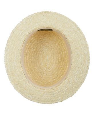 Men's Straw Boater Hat