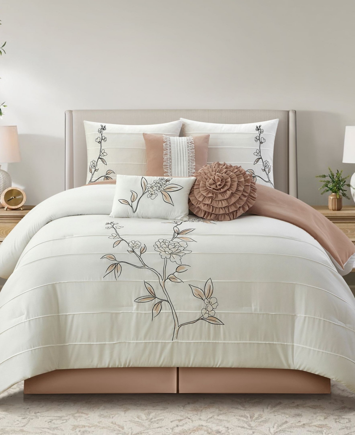 Stratford Park Mona 7-Piece Comforter Set