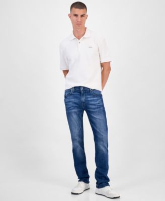 Men's Slim Straight Fit Jeans 