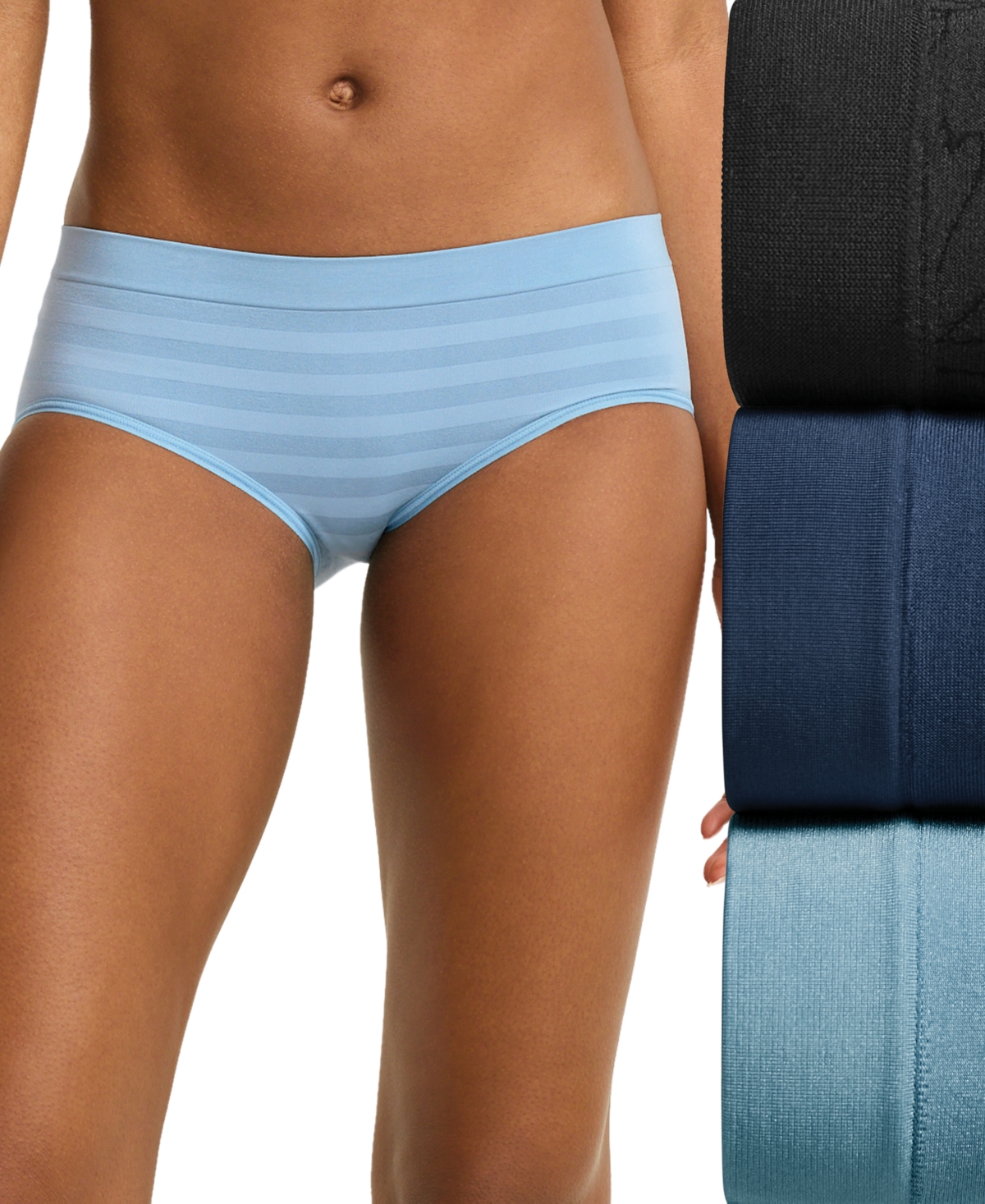 Jockey Women's Seamfree Hipster 3-pack Underwear 4391