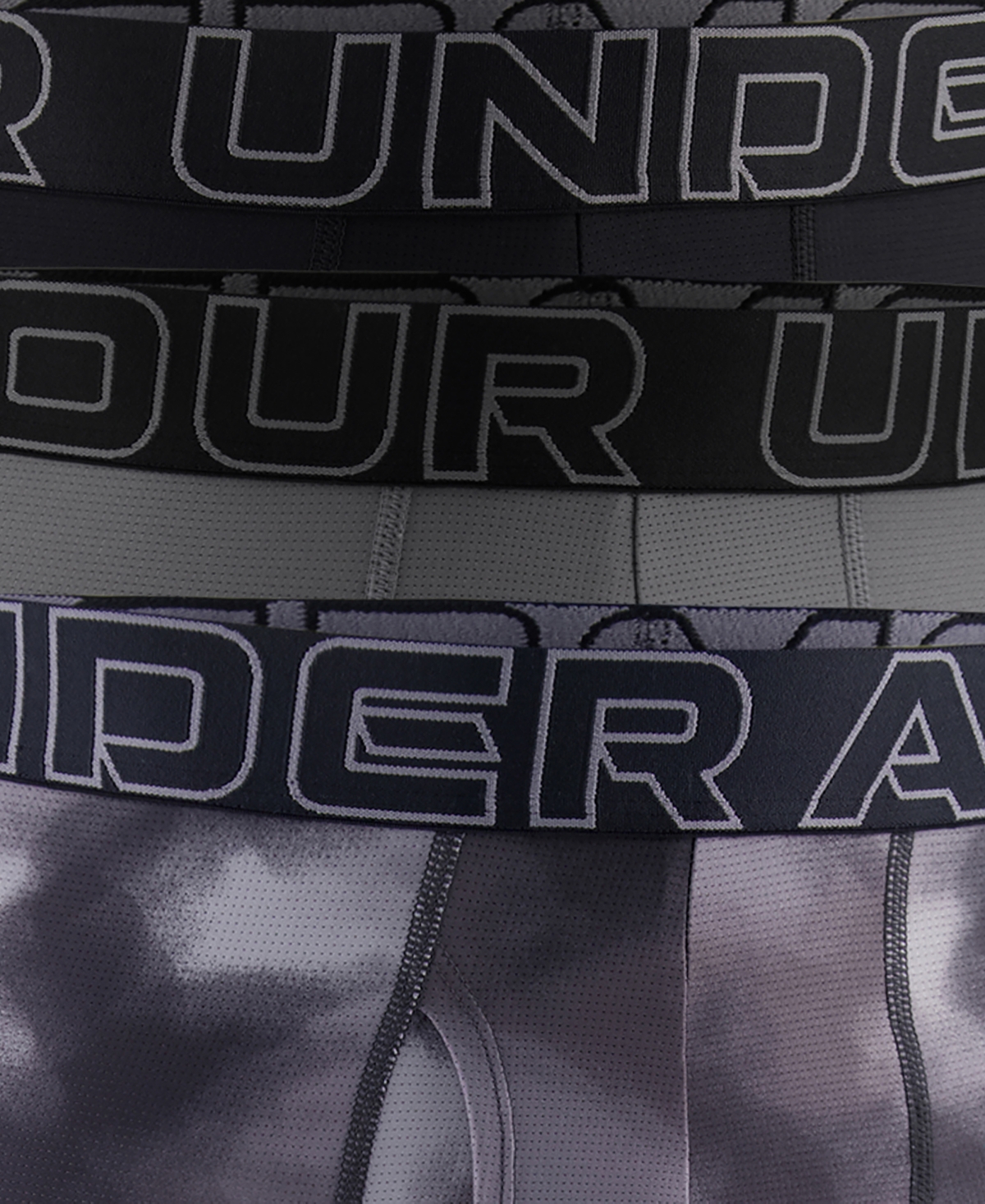 Under Armour Men's 3-pk. Performance Tech 6" Boxer Briefs In Black