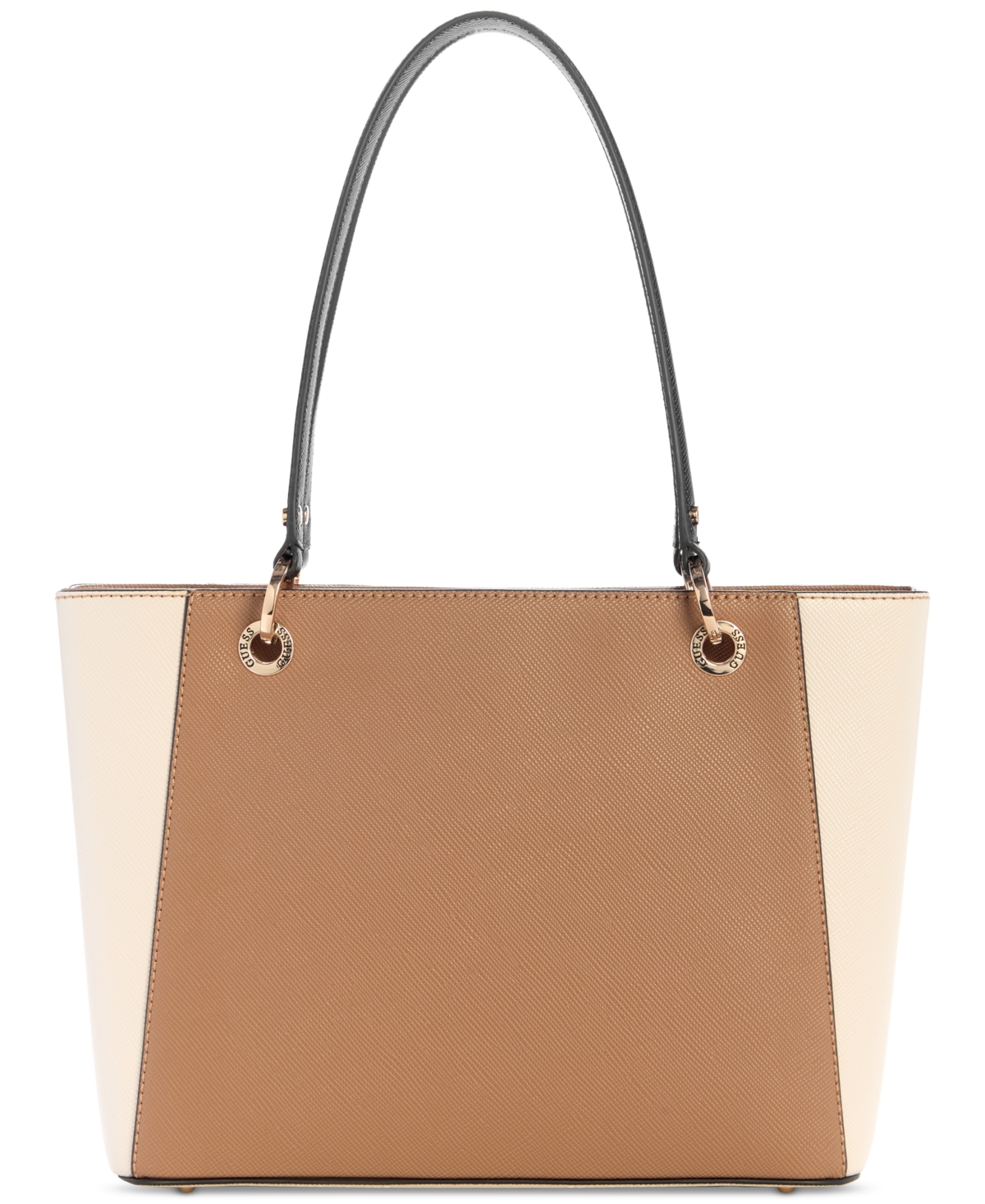Guess Noelle Ii Small Tote In Brown