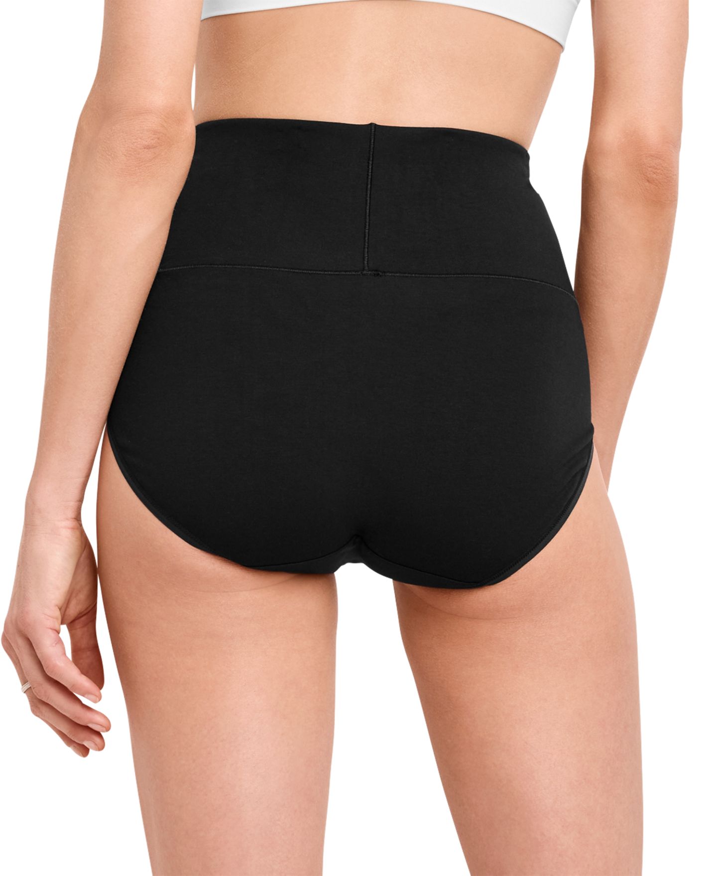 Трусы-брифы Skimmies® Smoothing, хлопок, 3 шт. — Jockey, цвет: Чёрный — фото 3