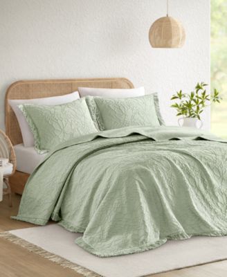 Willow Lightweight Breathable 3-Pc. Bedspread Set, King