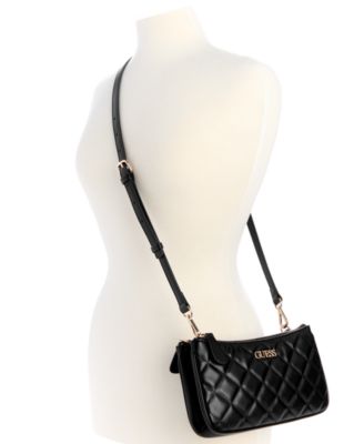 Tinsley Quilted Three Compartment Crossbody