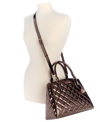 Tinsley Medium Quilted Three Compartment Satchel