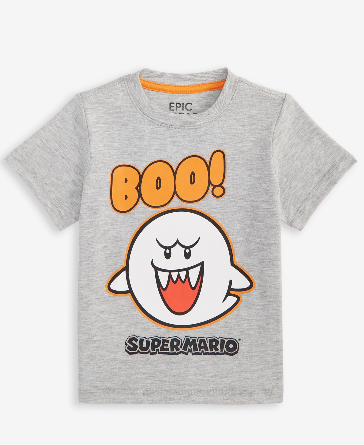 Epic Threads Toddler Boys Super Mario Boo T-shirt In Gray