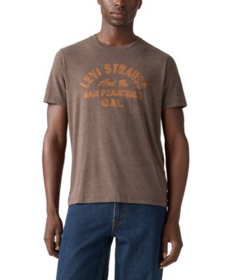 Levi's - Men's Short Sleeve Logo Graphic Crewneck T-Shirt