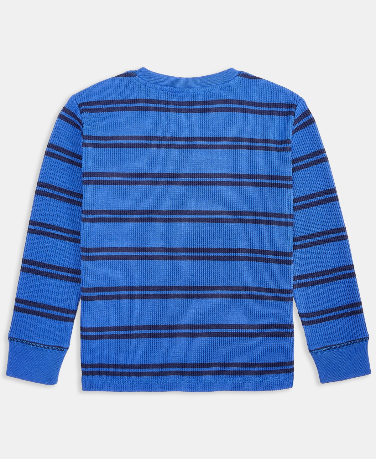 Epic Threads Toddler Boys Striped Crewneck Thermal Sweatshirt In Multi