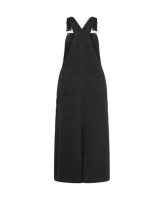 Plus Size Pinafore Maxi Dress