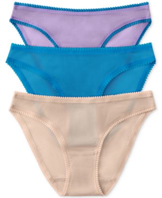 Women's Mesh Hip Bikini Underwear 3 Pack 3202P3