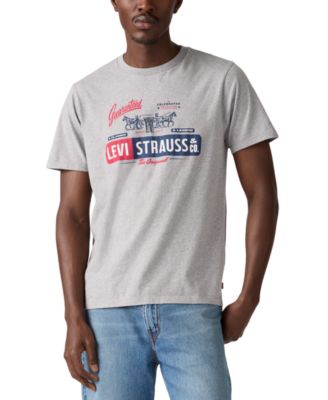 Levi's - Men's Short Sleeve Logo Graphic Crewneck T-Shirt