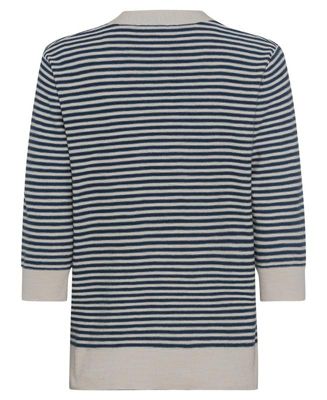 Women's Britian Striped Cotton Pullover